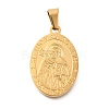 304 Stainless Steel Pendants STAS-K394-04G-05-1