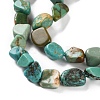 Natural Hubei Turquoise Beads Strands G-P497-01C-51-4