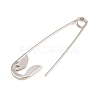 Iron Extra Large Safety Pin Brooches IFIN-P043-01P-2
