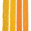 Electroplate Glass Beads Strands EGLA-A044-P6mm-B29-2