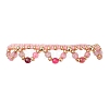 Flower Glass Seed Beads & Natural Agate Beaded Bracelets BJEW-MZ00222-06-2