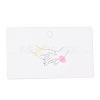 Rectangle Cardboard Jewelry Display Cards CDIS-P004-07A-01-1