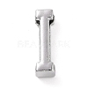 Alloy Letter Slide Charms FIND-A023-17I-1
