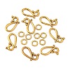 Tibetan Style Alloy Hook and Eye Clasps X-GLF1277Y-NF-2