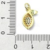 Brass Micro Pave Cubic Zirconia Pendants KK-H475-17G-02-3