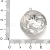 Two Tone 304 Stainless Steel Pendants STAS-K322-18B-GP-3