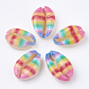 Printed Natural Cowrie Shell Beads X-SHEL-S274-27F-2