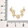 Brass Micro Pave Cubic Zirconia Pendants KK-N261-120I-G-3