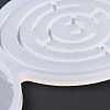 DIY Flat Round Lollipop Making Food Grade Silicone Molds DIY-E051-03-5