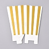 Stripe Pattern Paper Popcorn Boxes CON-L019-A-01A-2