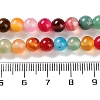 Natural Striped Agate/Banded Agate Beads Strands G-Z060-A01-A07-5