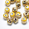 Alloy Enamel Beads ENAM-S117-01C-1