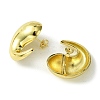 Brass Stud Earrings EJEW-K267-02G-2