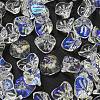 Electroplated Glass Beads GLAA-G119-01J-1