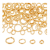 100Pcs 4 Colors Brass Split Rings KK-PH0013-19-6