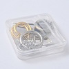 6Pcs 3 Colors Sword Alloy Shoe Charms HJEW-PH01900-5