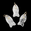 Natural Quartz Crystal Pendants G-A297-01G-14-1