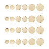 Craftdady 60Pcs 6 Style 304 Stainless Steel Cabochon Settings STAS-CD0001-11-1