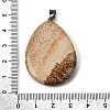 Natural Picture Jasper Pendants G-F820-14P-15-3