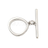 Brass Toggle Clasps KK-A223-04P-1