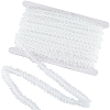 25M Nylon Elastic Pleated Lace Trim OCOR-CY0001-13A-1