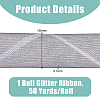 Sequin Polyester Mesh Fabric DIY-WH0021-28C-2