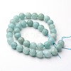 Natural Amazonite Beads Strands G-J376-17-8mm-2