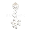 925 Sterling Silver European Beads STER-S009-01D-S-1