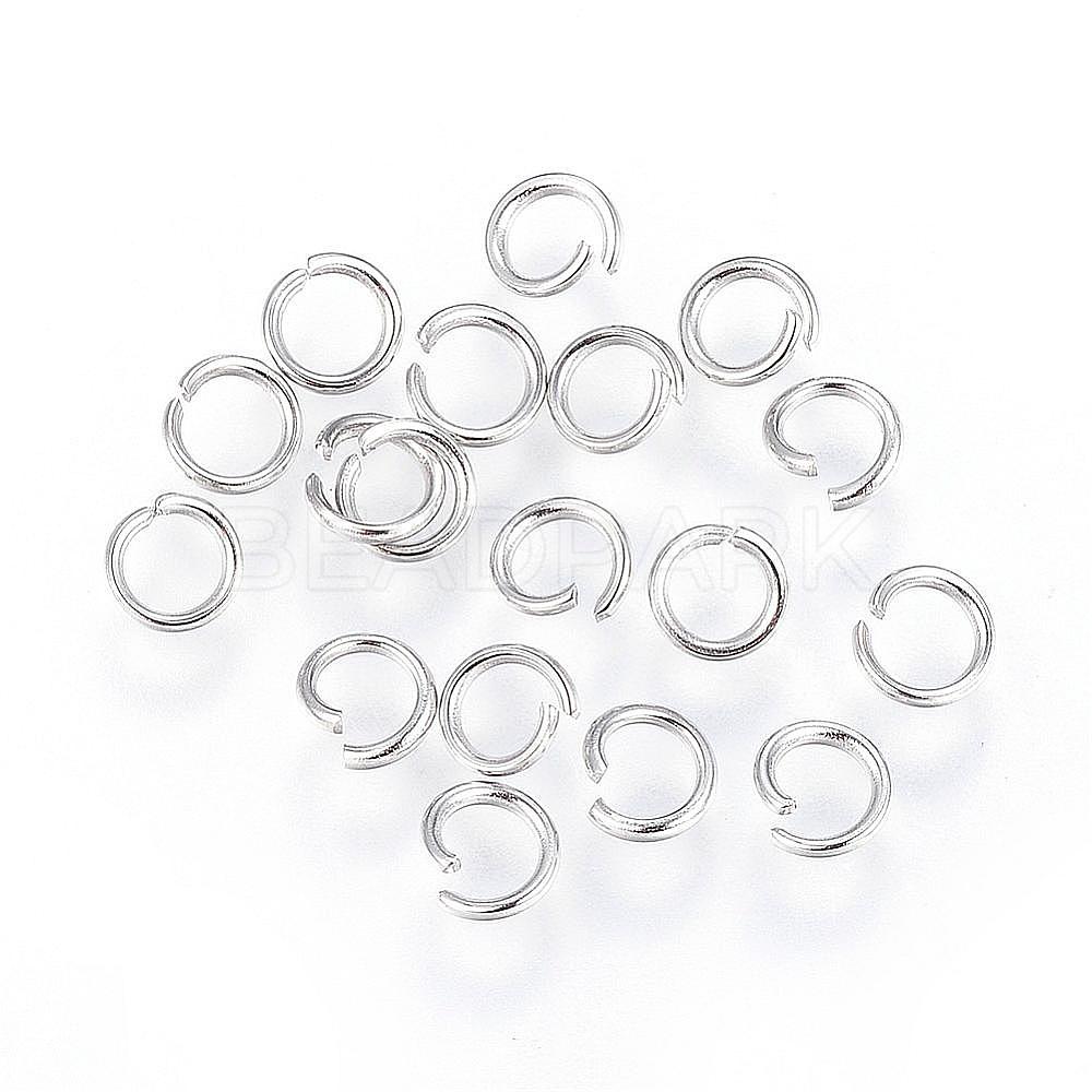 304 Stainless Steel Open Jump Rings - Beadpark.com