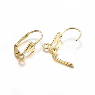 304 Stainless Steel Leverback Earring Findings STAS-P210-32G-1