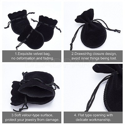 Gourd Velvet Bags LS-TP-R005-01-1