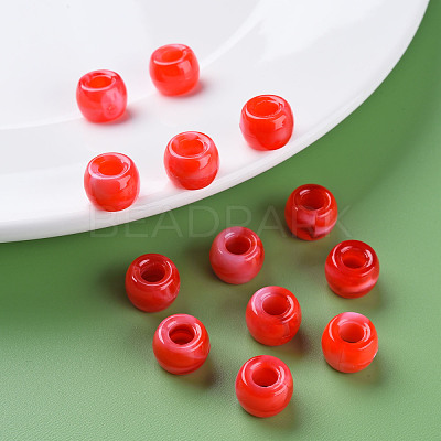 Acrylic European Beads MACR-S375-002A-05-1
