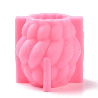 Twisted Barrel Candle Food Grade Silicone Molds DIY-D071-13A-1
