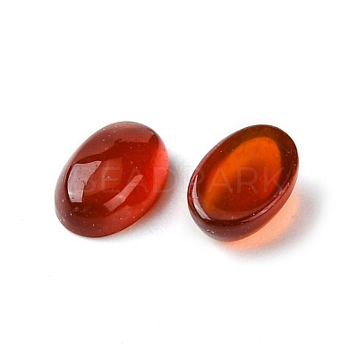 Natural Red Agate Cabochons G-A094-01A-02-1