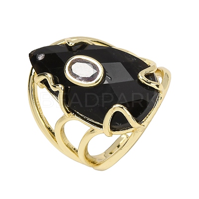 Natural Obsidian Cuff Rings GG-CBA5FCC-03G-07-1