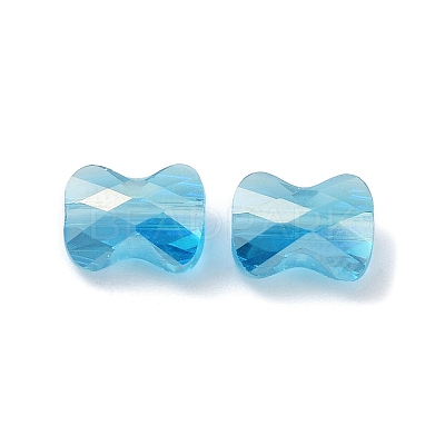 Electroplate Glass Beads GLAA-D016-16A-1