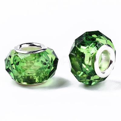 Transparent Resin European Beads RPDL-T003-003-B05-1