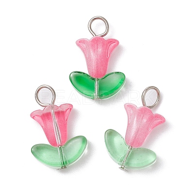 Glass Pendants X-PALLOY-JF02320-01-1