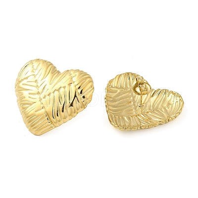 304 Stainless Steel Stud Earrings EJEW-G364-21G-1