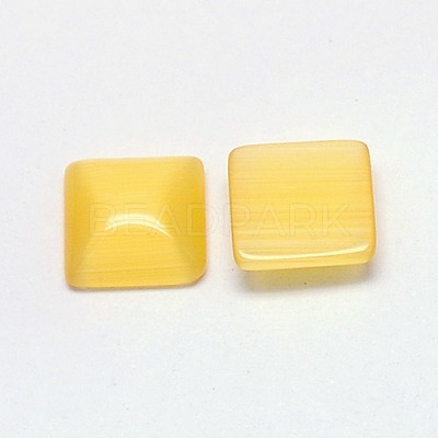 Cat Eye Cabochons CE-J006-10x10mm-21-1