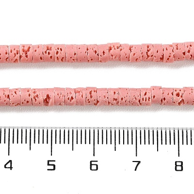 Synthetic Lava Rock Dyed Beads Strands G-H311-10-01-1