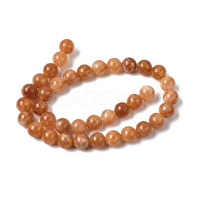Natural White Jade Beads Strands G-H348-10mm-10-1