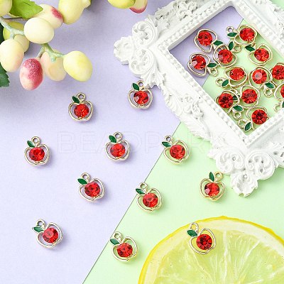 Alloy Rhinestone Pendants PALLOY-CJC0006-71-1