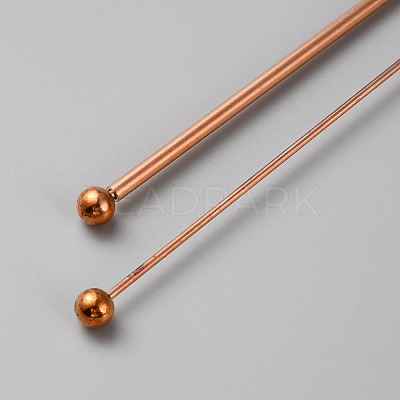 Brass Dowsing Rods for Energy Water Seeking AJEW-WH0348-118-1