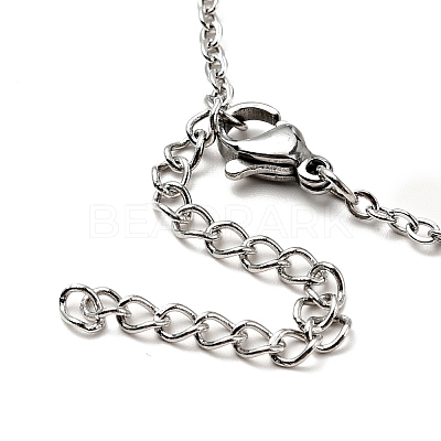 Openable Faceted Natural & Synthetic Mixed Stone Perfume Bottle Pendant Necklaces for Women NJEW-F296-03P-1