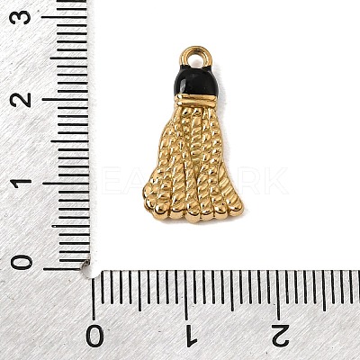 304 Stainless Steel Enamel Pendants SA-CBA7FC1-02G-1