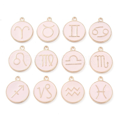Alloy Enamel Pendants ENAM-S124-01A-09-1