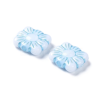 Opaque Acrylic Beads OACR-G016-26L-1