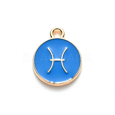 Alloy Enamel Pendants LS-ENAM-S124-01A-02H-1
