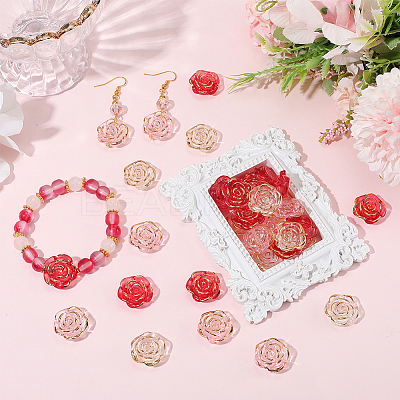 150Pcs 3 Styles Transparent Resin Pearl Beads RESI-PA0001-02A-1